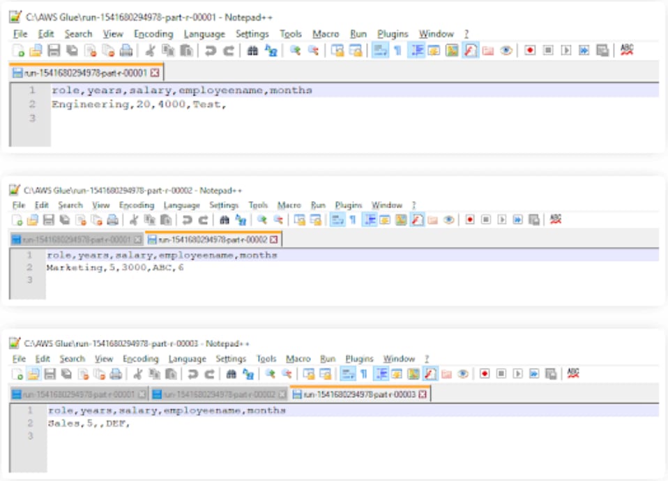 DynamoDB to S3 using AWS Glue: Reviewing the Contents of File | Hevo Data